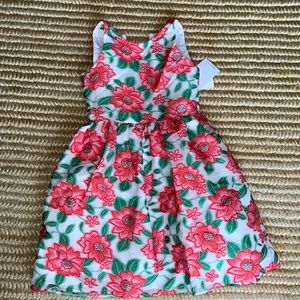 Badgley Mischka embroidered puffed skirt girl formal ball dress 16